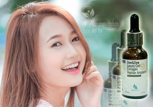 Serum trị nám Dew&Dew Luxury Cell Collagen Peptide Ampoule 30ml