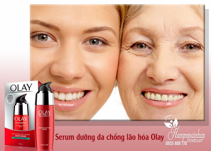 Serum dưỡng ẩm chống lão hóa Olay Regenerist Micro-Sculpting 50ml Mỹ