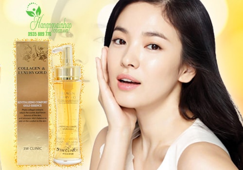 Serum dưỡng tái tạo da Collagen & Luxury Gold cao cấp 3W Clinic 150ml