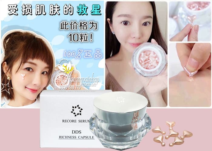 Serum sụn mũi cá hồi DDS Richness Capsule của Nhật 48 viên 2