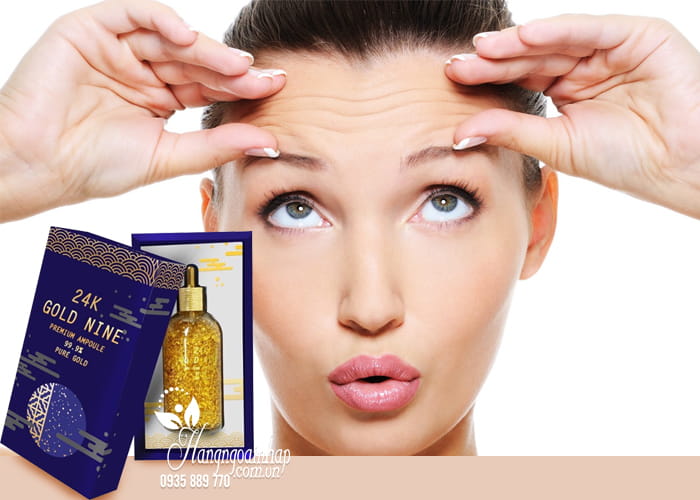 Serum vàng 24K Gold Nine Premium Ampoule 100ml Hàn Quốc 2