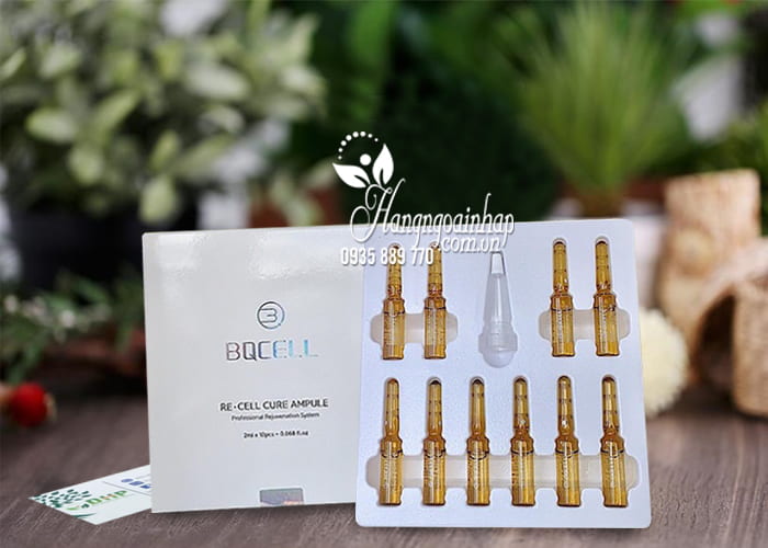 Tế bào gốc dưỡng trắng và nâng cơ Bqcell Re-Cell Cure Ampule 1