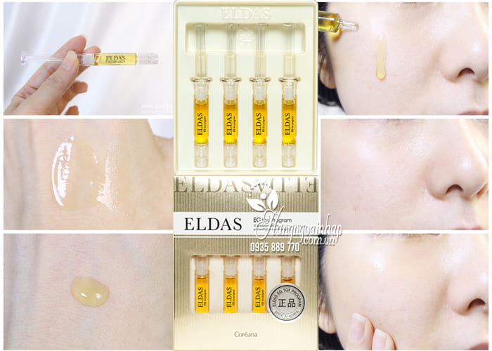 Serum tế bào gốc Eldas EG Tox Program Coreana mini 4 ống 3