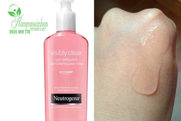 Sữa rửa mặt Neutrogena Visibly Clear Gel Nettoyant 200ml