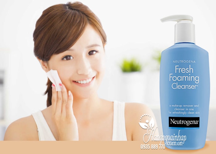 Sữa rửa mặt tẩy trang 2 in 1 Neutrogena Fresh Foaming Cleanser 4