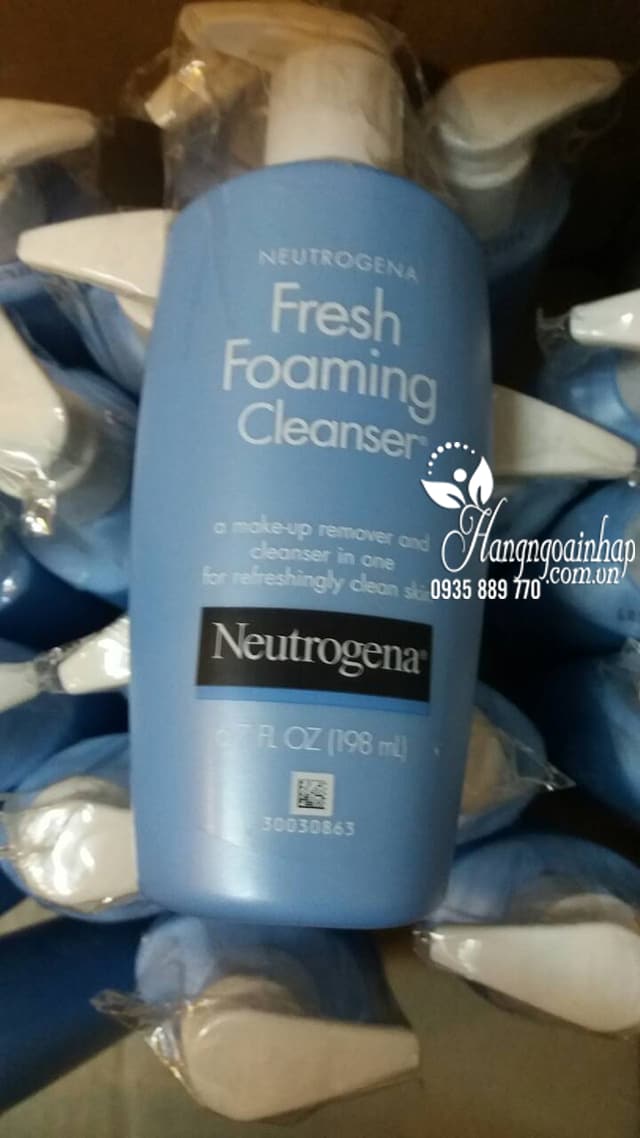Sữa rửa mặt tẩy trang 2 in 1 Neutrogena Fresh Foaming Cleanser 7