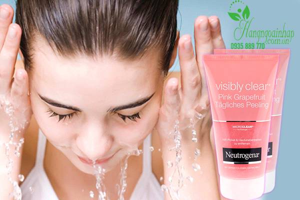 Sữa rửa mặt trị mụn Visibly Clear Neutrogena 150ml của Pháp