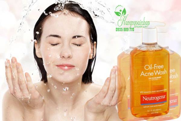 Sữa Rửa Mặt Trị Mụn Neutrogena Oil-Free Acne Wash 269ml