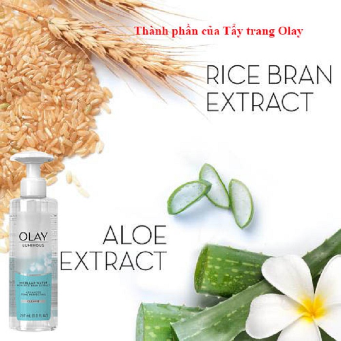 Nước tẩy trang Olay Luminous Micellar Water 237ml của Mỹ 2