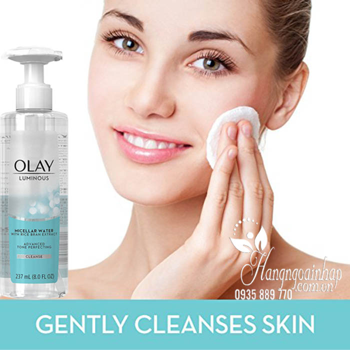 Nước tẩy trang Olay Luminous Micellar Water 237ml của Mỹ 3