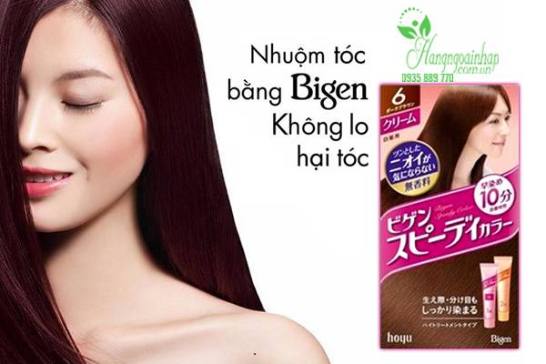  Thuốc nhuộm tóc thảo dược Bigen Nhật Bản 80g