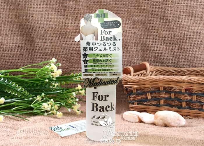 Xịt trị mụn lưng For Back Medicated Body Lotion 100ml 1