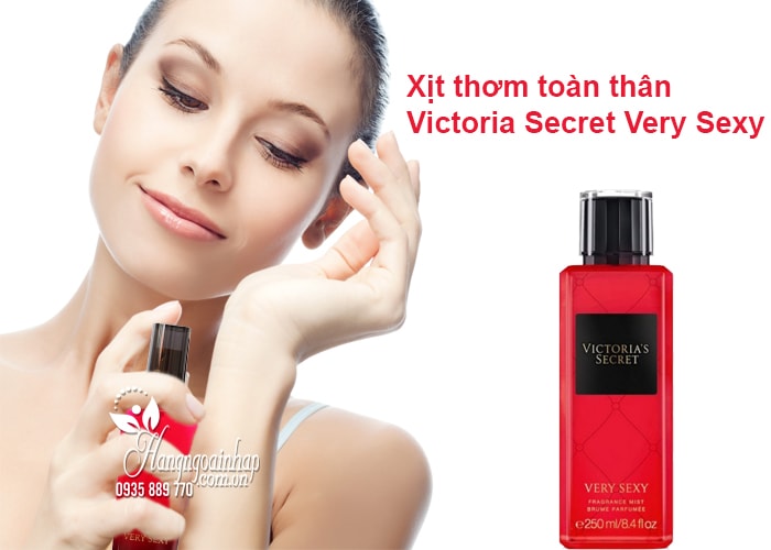 Xịt thơm toàn thân Victoria Secret Very Sexy 75ml, 250ml giá tốtv 2