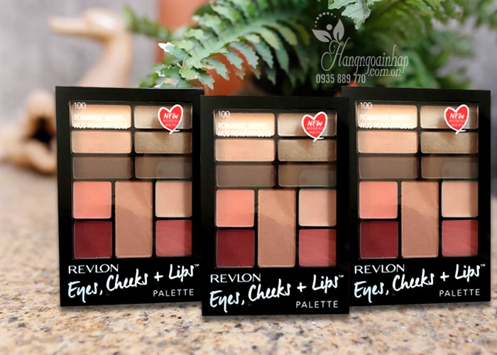 Bộ trang điểm đa năng Revlon Eyes, Cheeks, Lips Palette 