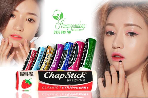 Son dưỡng môi Chapstick 4g hương trái cây của Mỹ