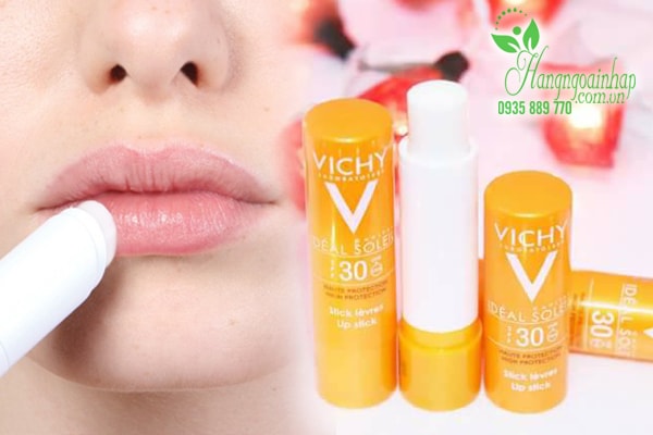 Son dưỡng môi Vichy Ideal Soleil SPF 30+ Lip Stick của Pháp