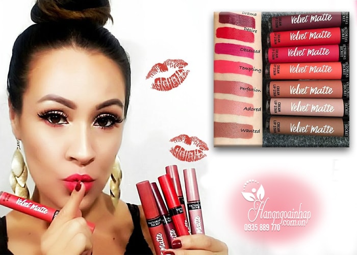Son kem lì Victoria Secret Velvet Matte Cream Lip Stain