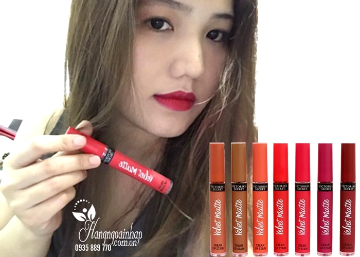 Son kem Victoria Secret Velvet Matte Cream Lip Stain của Mỹ