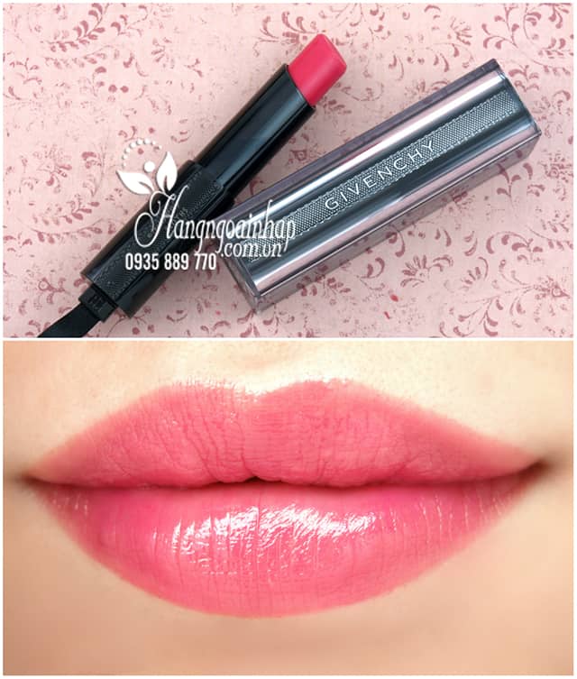 Son môi Givenchy Trio Rouge Interdit Vinyl của Pháp 2