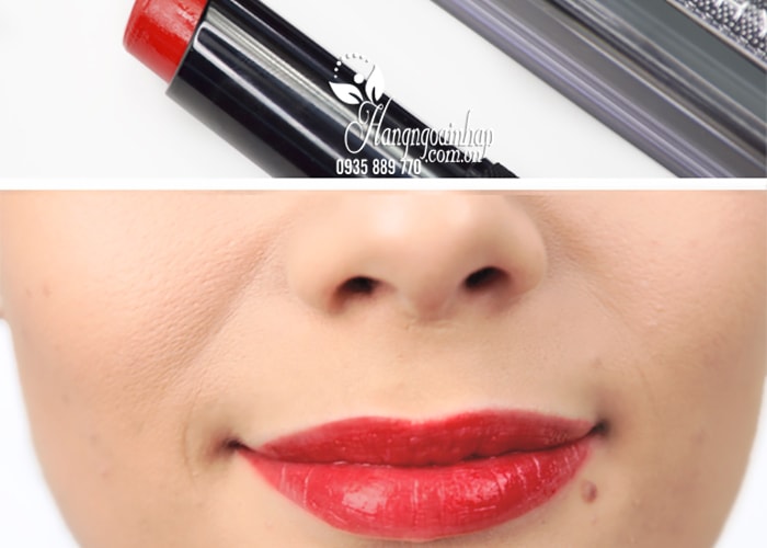 Son môi Givenchy Trio Rouge Interdit Vinyl của Pháp 3