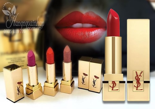 Set 3 cây son môi YSL Yves Saint Laurent của Pháp – Hàng chính hãng