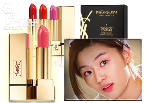 Set 3 cây son môi YSL Yves Saint Laurent của Pháp – Hàng chính hãng