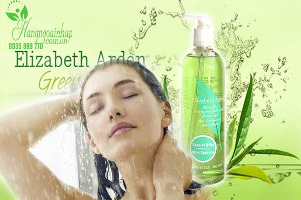 Gel tắm trà xanh Elizabeth Arden Green Tea Shower của Mỹ loại 500ml