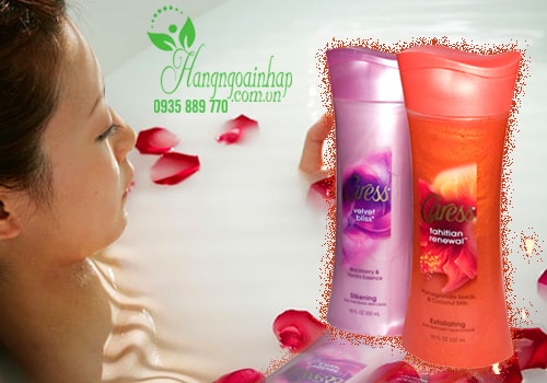 Sữa tắm dưỡng ẩm hương hoa Caress 532ml của Mỹ