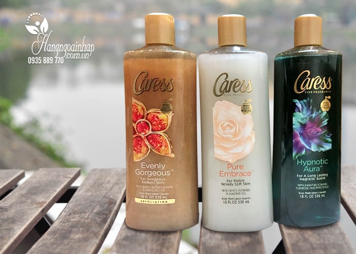 Sữa tắm dưỡng da hương nước hoa Caress 532ml của Mỹ