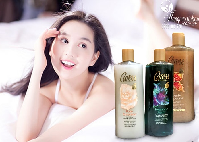 Sữa tắm hương nước hoa Caress 532ml của Mỹ