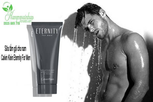 Sữa tắm gội cho nam Calvin Klein Eternity For Men của Mỹ 200ml