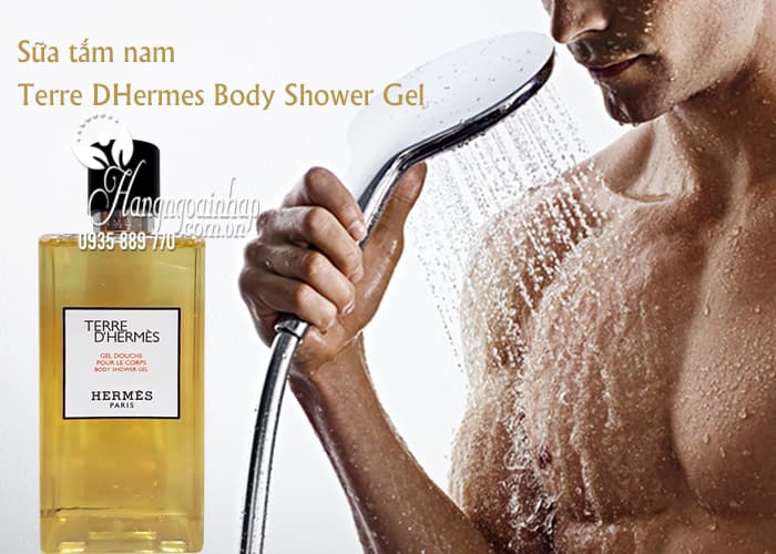 Sữa tắm nam Terre DHermes Body Shower Gel 200ml của Pháp 1