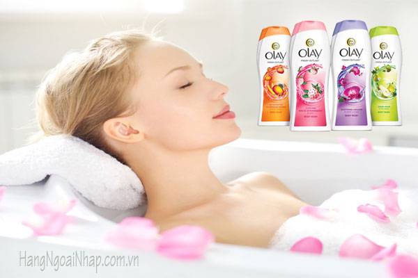 Sữa tắm Olay Fresh Outlast Body Wash của Mỹ