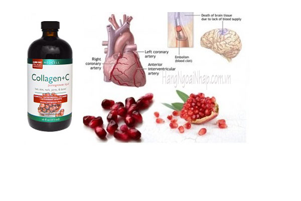 Công dụng của collagen lựu