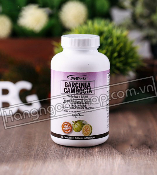 Thuốc giảm cân hiệu quả, an toàn Garcinia Cambogia DietWorks của Mỹ