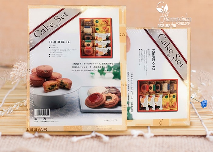 Hộp bánh Cake Set 500g của Nhật