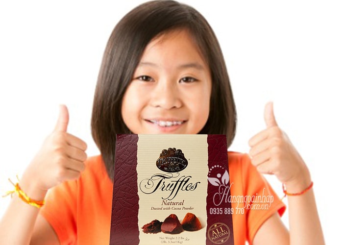 Socola cao cấp Truffettes de France Truffles Natural 1kg của Pháp