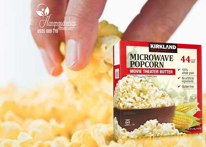 Bắp rang bơ Kirkland Signature Microwave Popcorn 4,1kg 