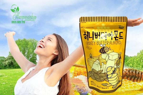  Hạnh nhân tẩm mật ong của Hàn Quốc 250g