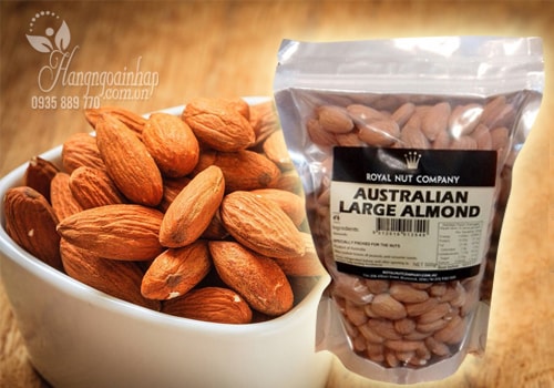 Hạt Hạnh Nhân Australian Large Almond 500G Của Úc