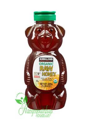 Mật Ong Của Mỹ Chai 680g  Kirkland Organic Honey Bears 