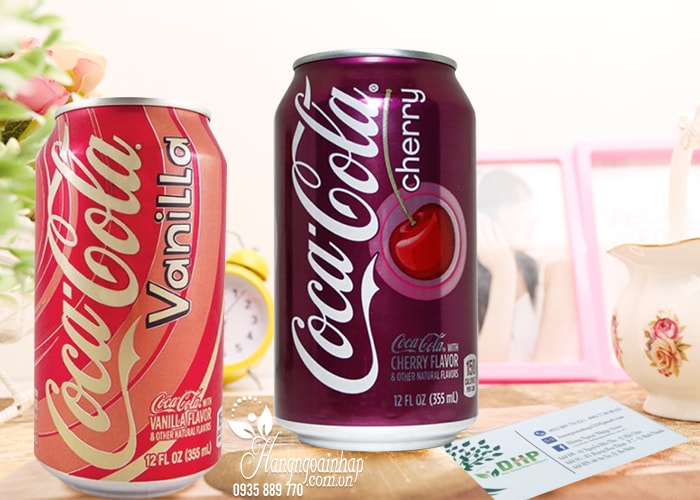 Coca Cola Cherry và Coca Cola Vanilla của Mỹ 