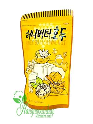 Óc chó tẩm mật ong Honey Butter Walnut 220g của Hàn Quốc