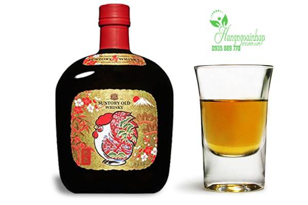  Rượu con gà Suntory Old Whisky 700ml của Nhật