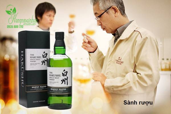 Rượu Whisky Hakushu Single Malt 700ml Nhật Bản