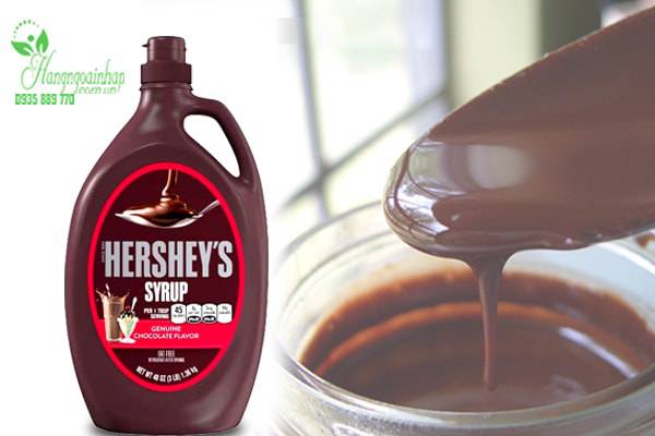  Siro Chocolate Hershey's Syrup chai 1,36kg của Mỹ