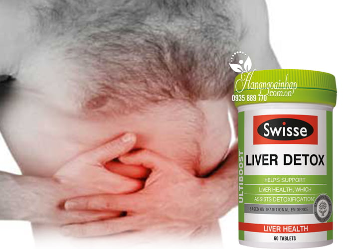 Viên uống bổ gan, thải độc Swisse Liver Detox 60 viên từ Úc 