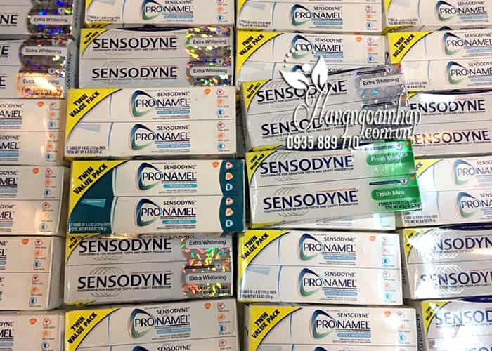 Kem đánh răng Sensodyne Extra Whitening dành cho răng ê buốt 184g 10