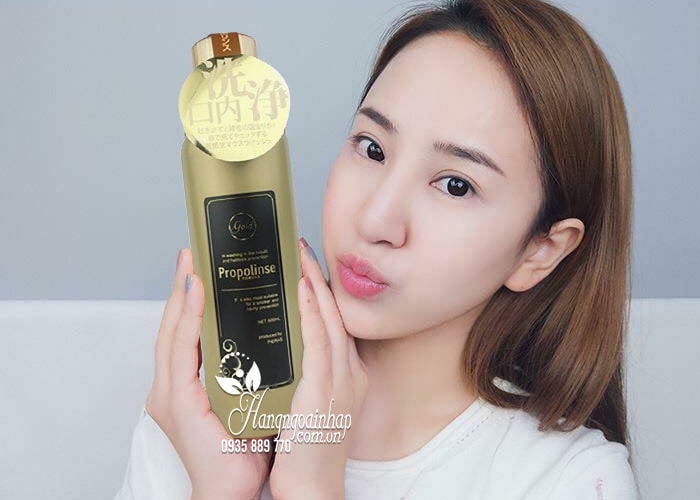 Nước súc miệng Propolinse Gold 600ml giữ ẩm khoang miệng 3