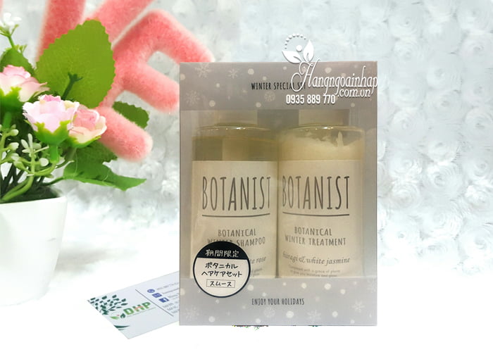 Bộ dầu gội xả Botanist Botanical Winter Special Set của Nhật 1